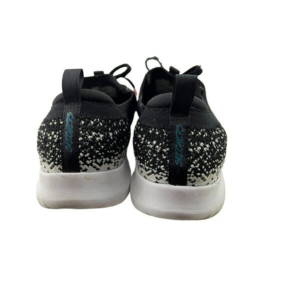 Skechers Women's Ultra Flex Twinkle Twinkle Trainers Black White Sneaker Size 7. - Picture 5 of 9